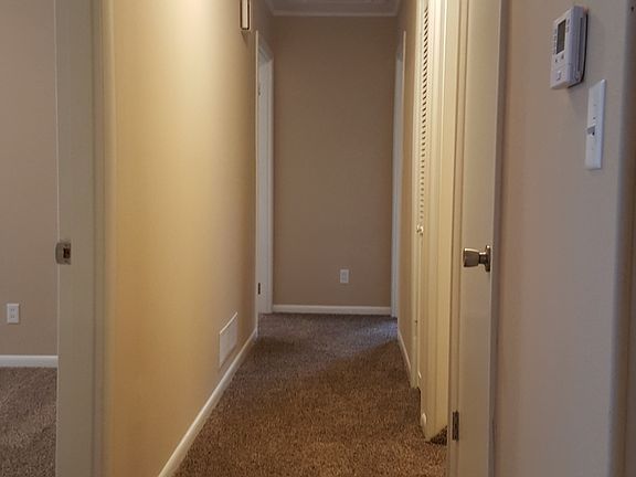 Hallway to Bedrooms and Hall Bath