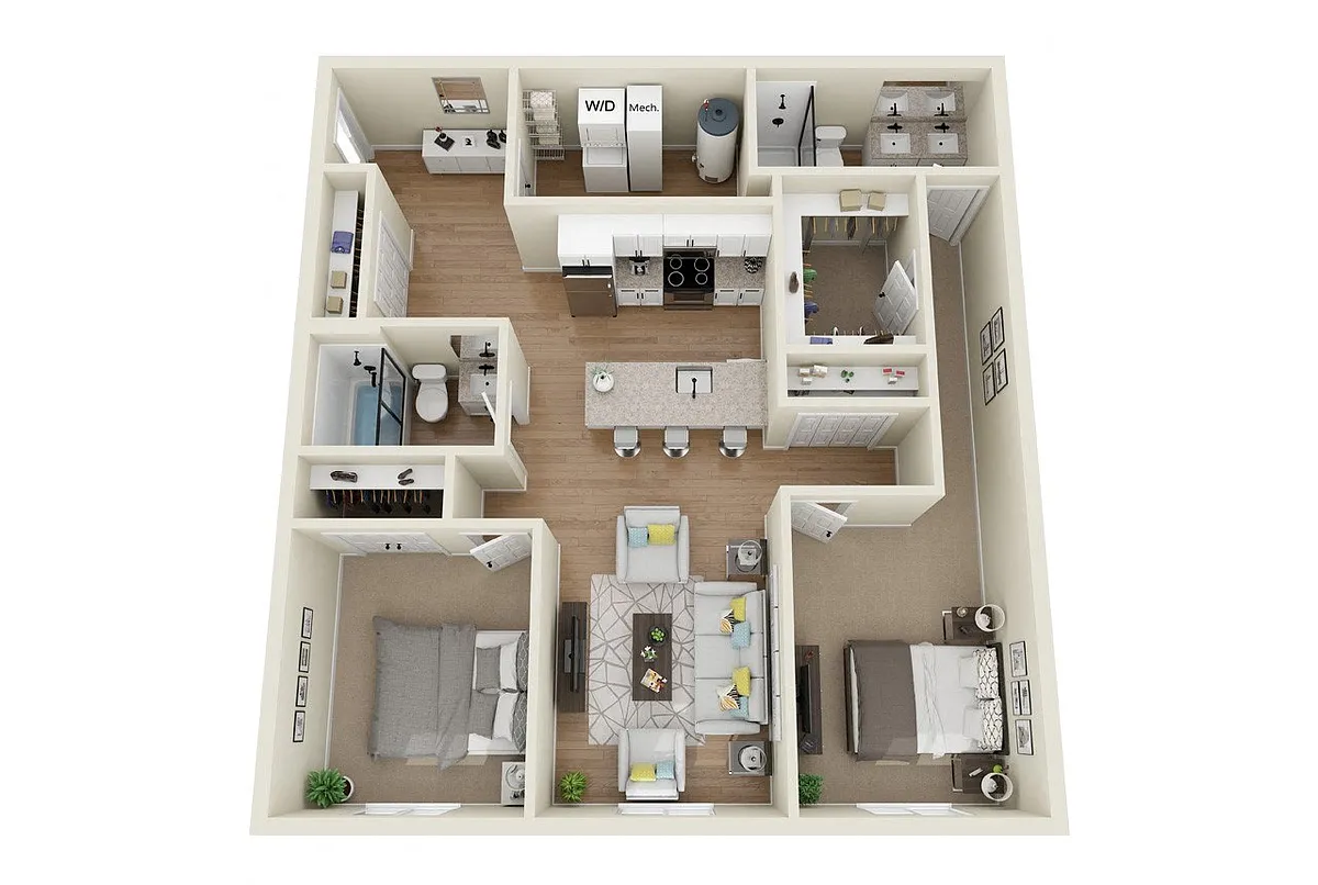 Floor plan 207