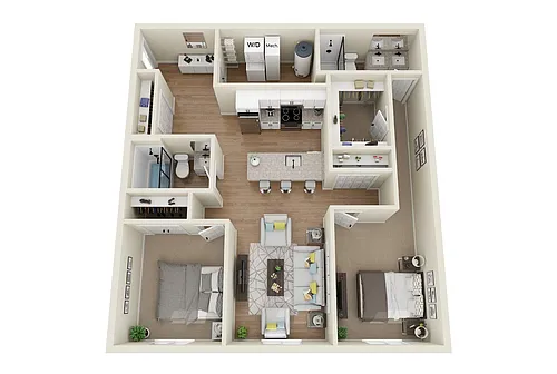 Floor plan 207