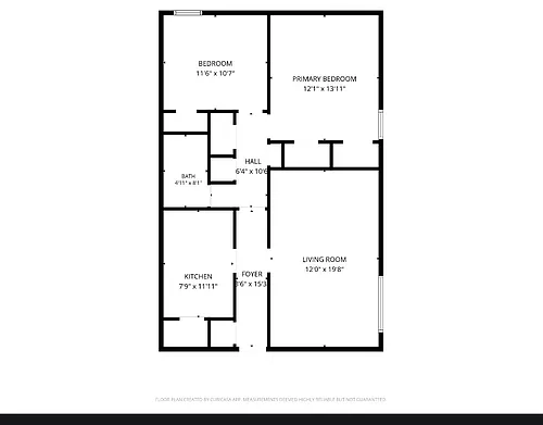 Floor plan 2 Bedroom