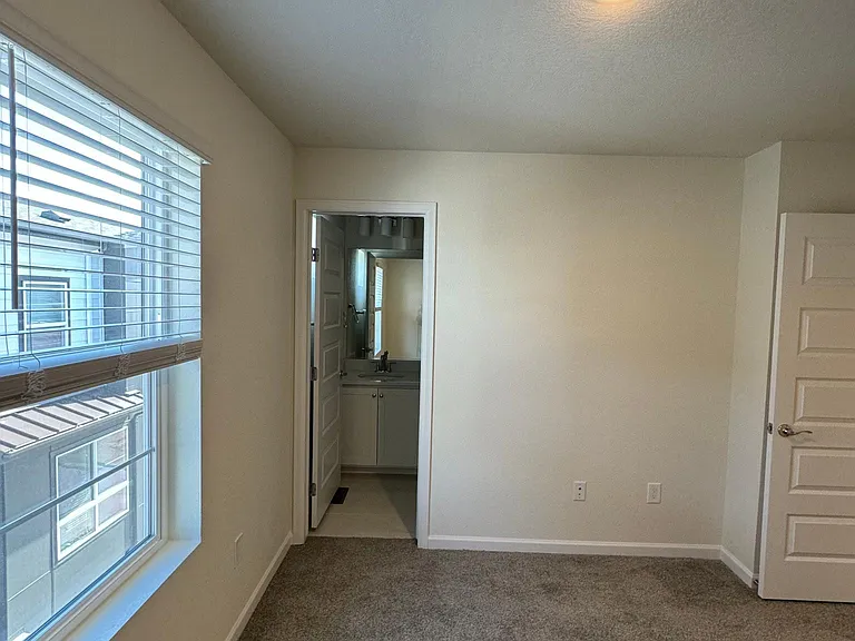 Second bedroom and bathroom