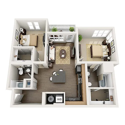 Floor plan Bitterbrush