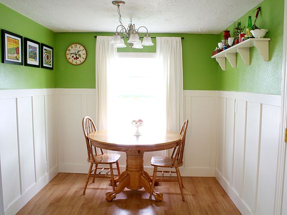 Remodeled dining room