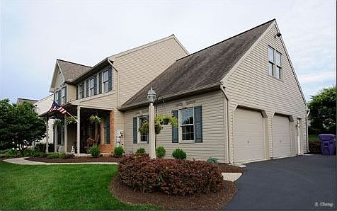 oversized 2 car side load garage