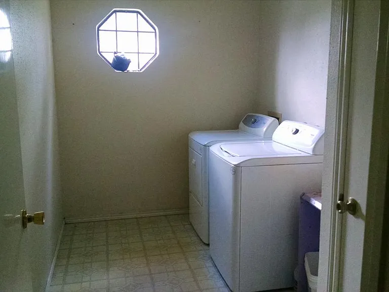 Washer and dryer available a few steps away from any of the