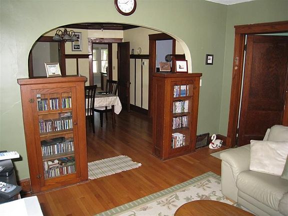 Built in bookcases