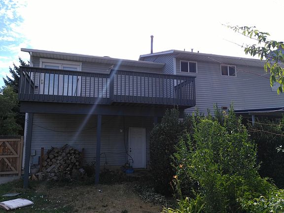 Back deck off the master bedroom.