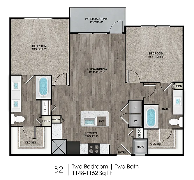 Floor plan B2