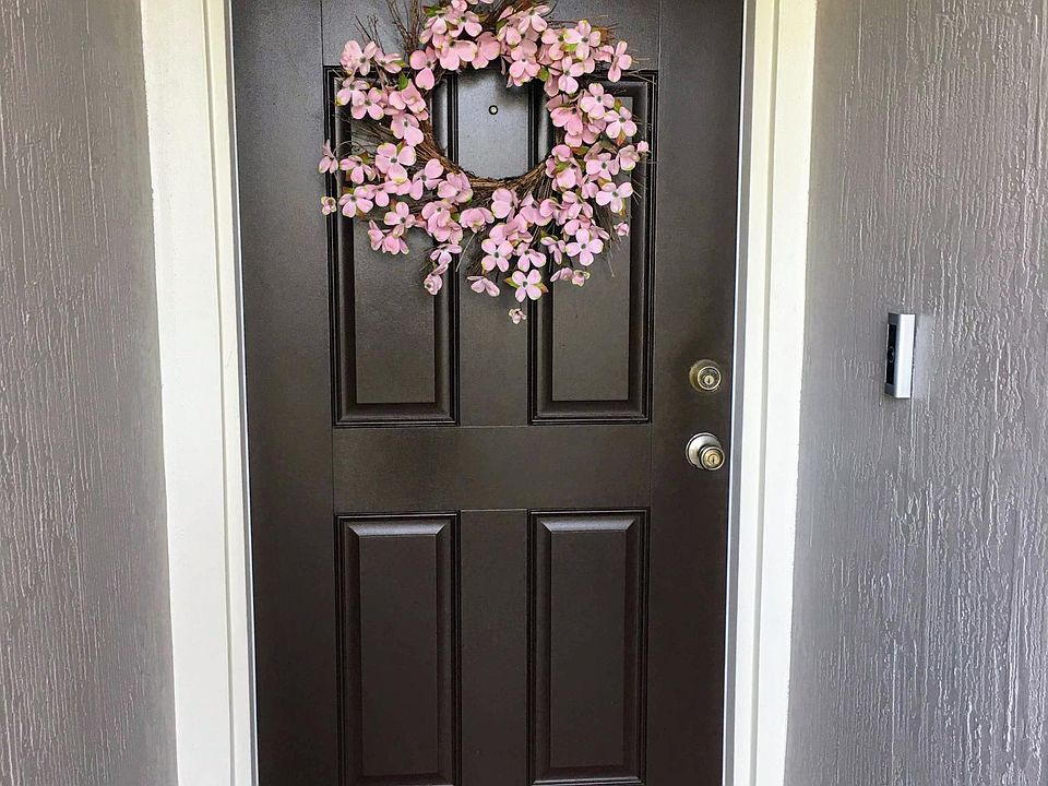 Front entrance, ring doorbell access is included. Receive motion alerts and you can screen/talk with visitors.