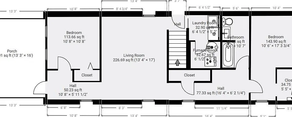 Ground Level Floorplan Measurements not exact