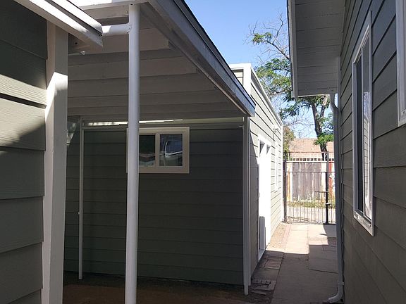 Covered patio