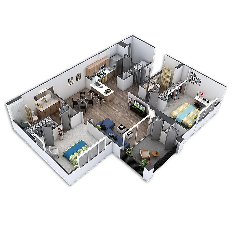 Floor plan Net Custom