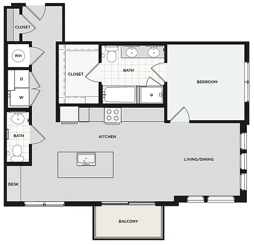 Floor plan A8