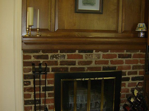 Kitchen Fireplace