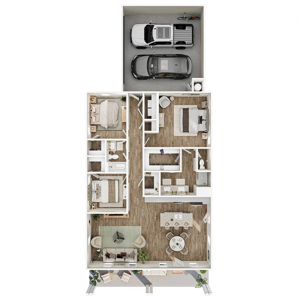 Floor plan Magnolia