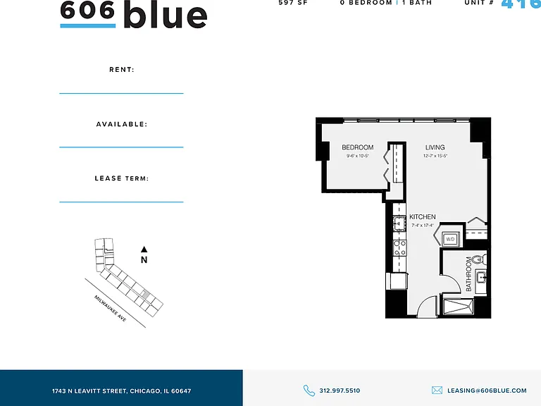 606 Blue — Photo 15