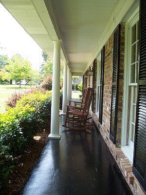 Relax on the covered front porch!