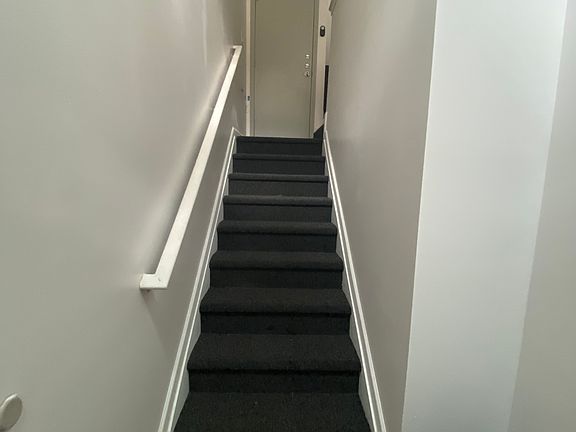 Front Door to Second Floor