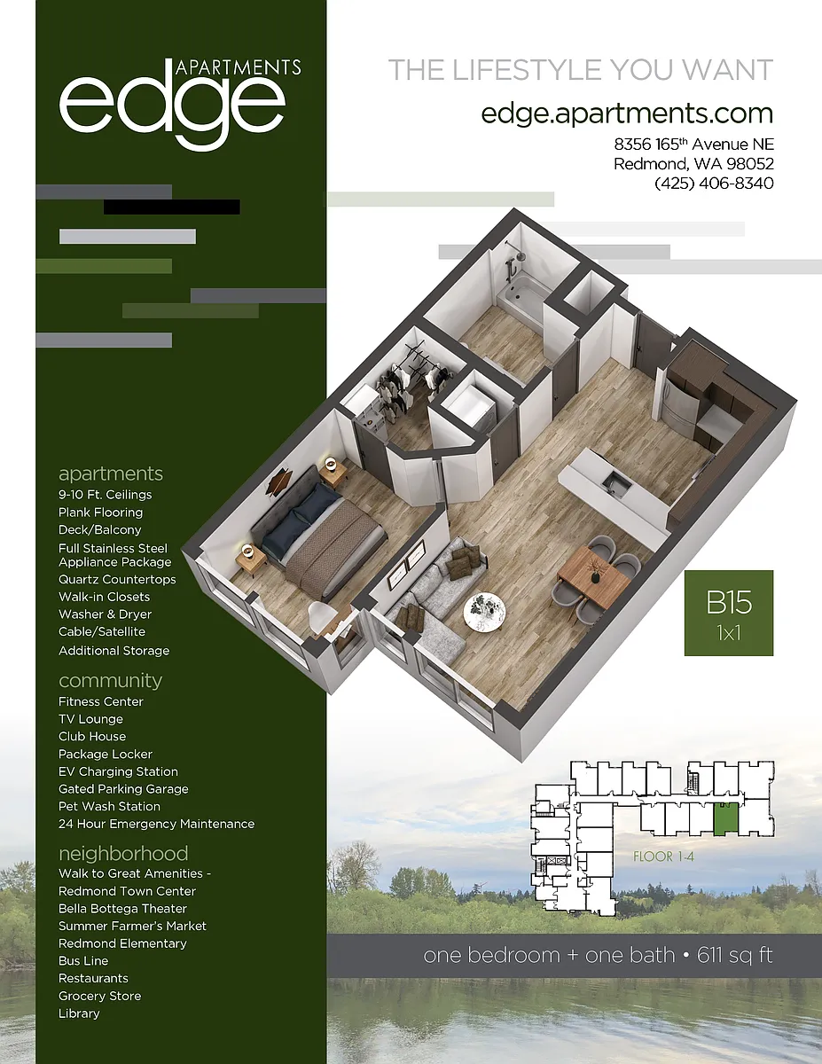 Floor plan B15