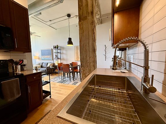 Large single basin stainless steel sink