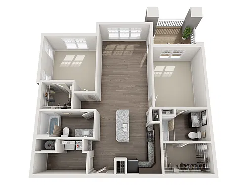 Floor plan B3