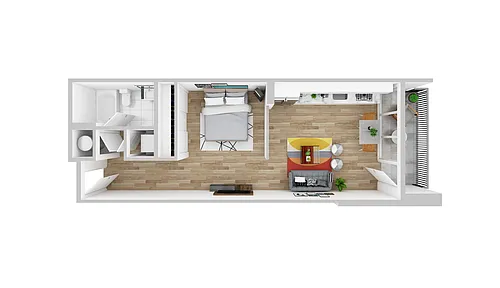 Floor plan Studio