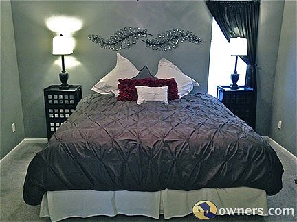 Master Bedroom, Spacious for King-Sized Bed (13 x 13)