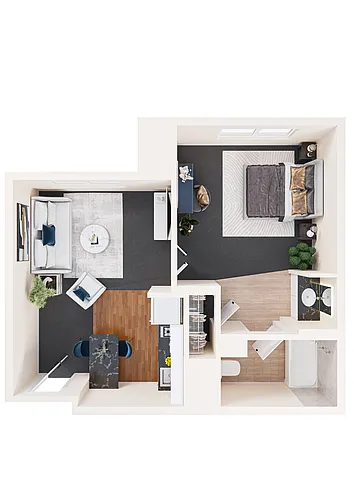 Floor plan A1