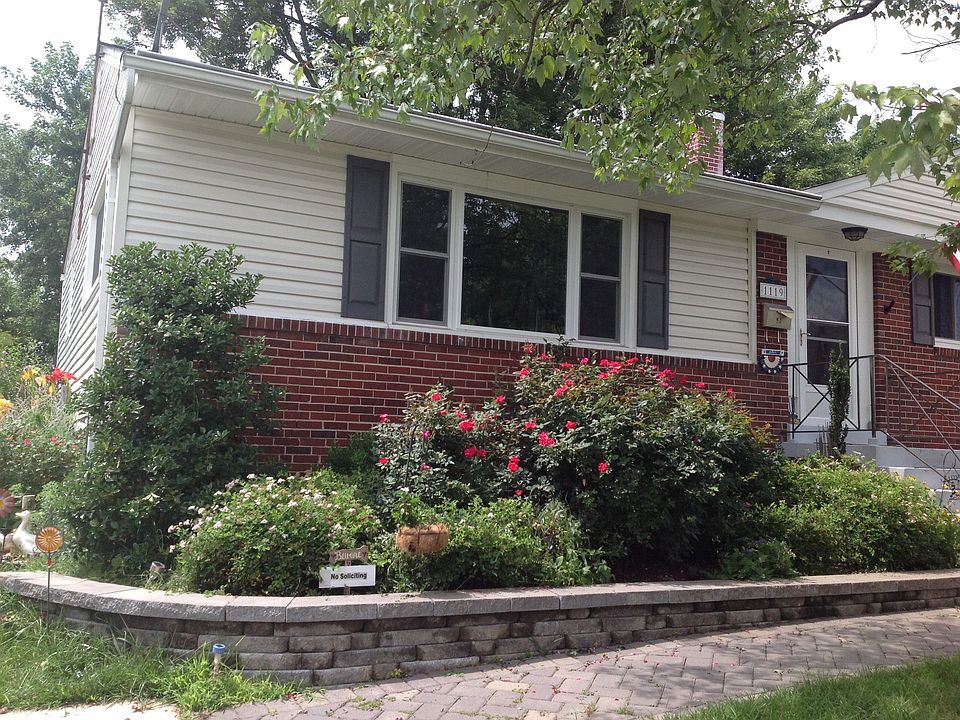 Beautiful stone wall garden