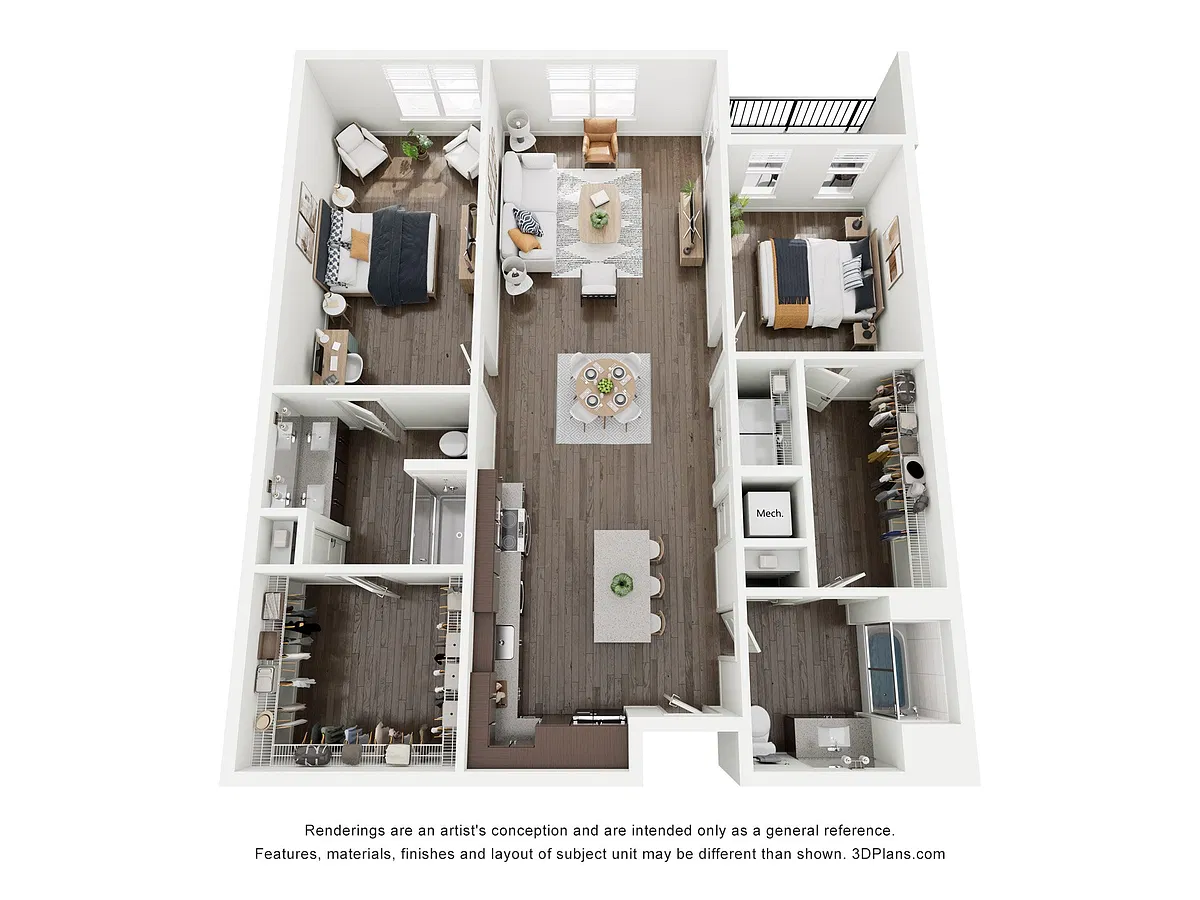 Floor plan B1-1