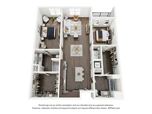 Floor plan B1-1