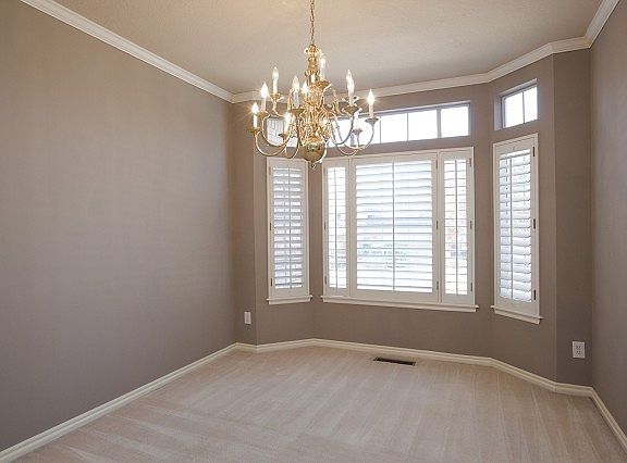 Formal Dining Room with Chandelier