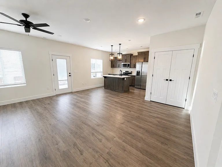 Living/Kitchen from entry