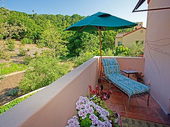 Master patio - meadow view