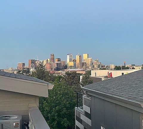 Downtown Denver skyline views from your private rooftop