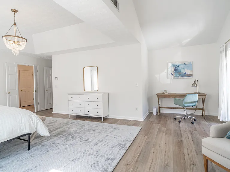 King Bedroom with private workspace