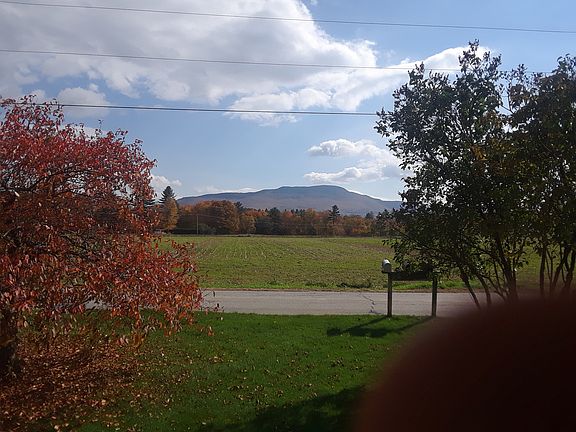Elmore Mountain view across 25 acre corn field