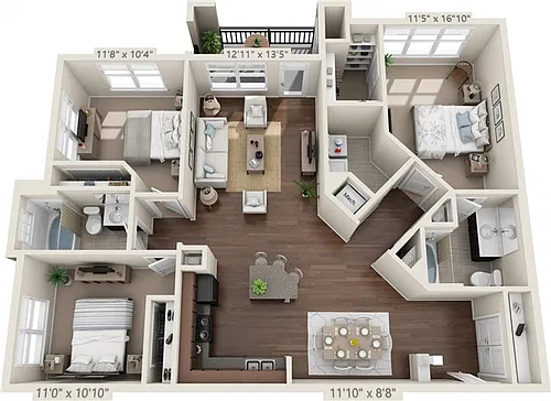 Floor plan C2A