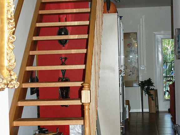 Oak staircase