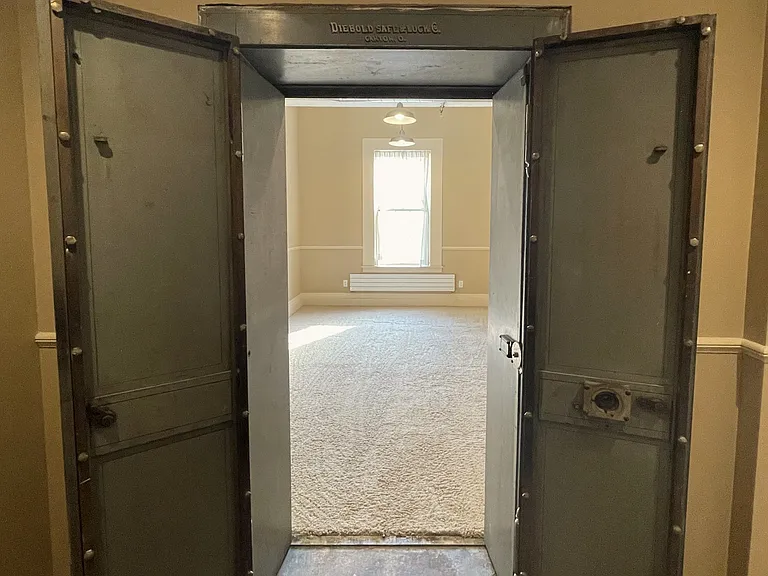 Secondary Bedroom Historic Safe Doors