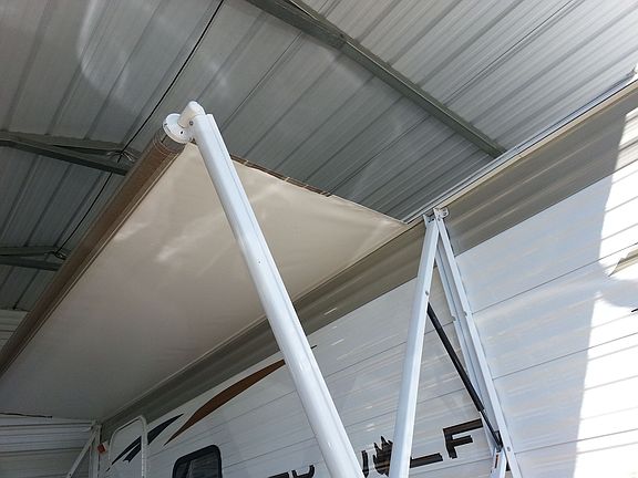 13' tall carport RV ready