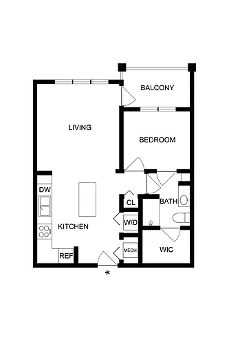 Floor plan A1B