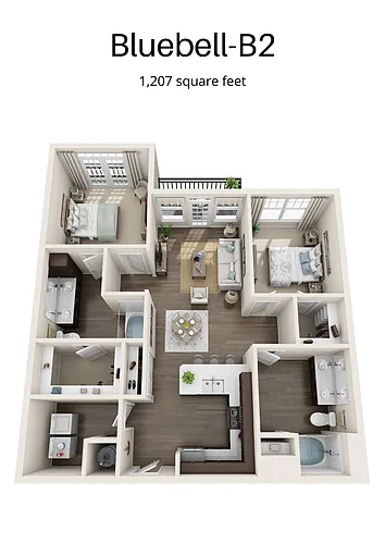 Floor plan Bluebell
