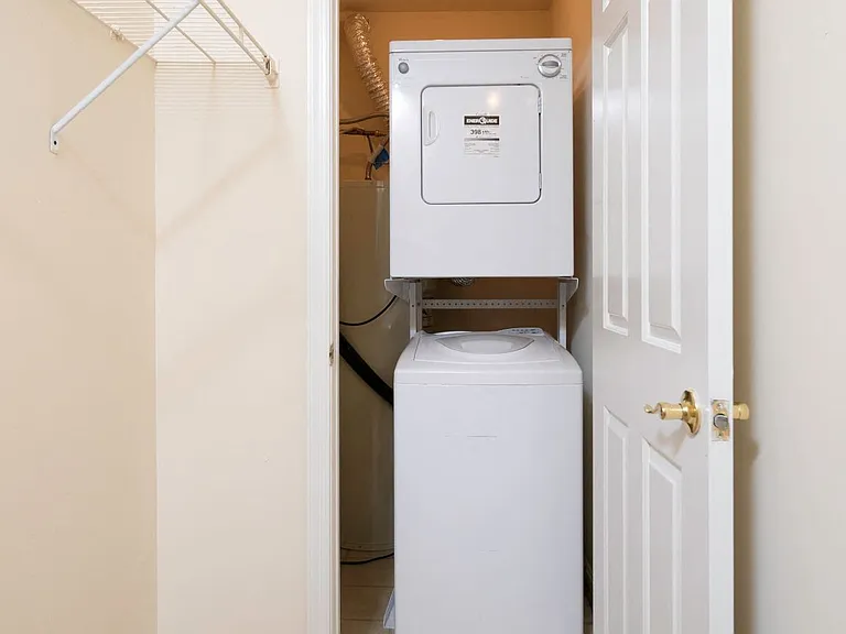 Washer and dryer in every apartment home