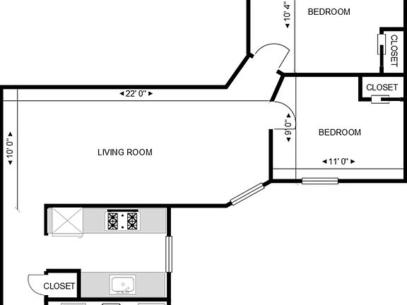 2nd image of 521 W 122nd St #3R