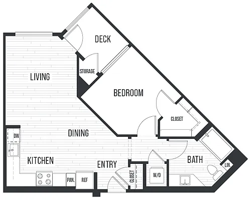 Floor plan 1B