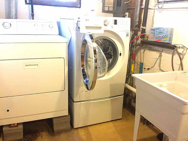 Washer and dryer
