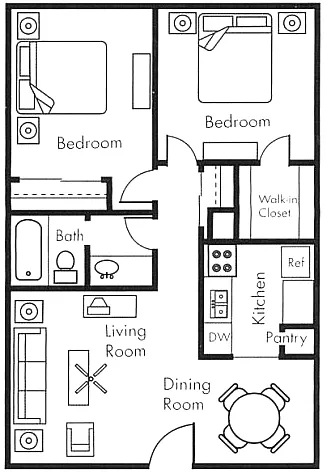 Floor plan 2X1