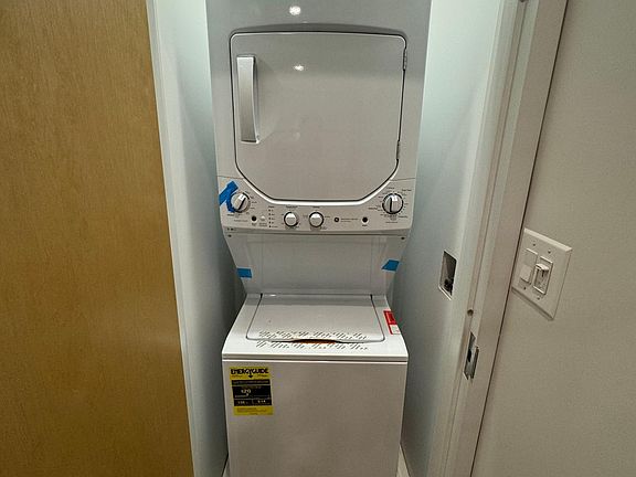 Laundry closet