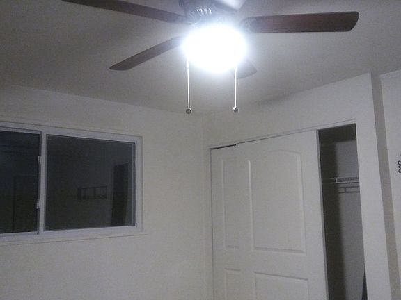Master bedroom & ceiling fan